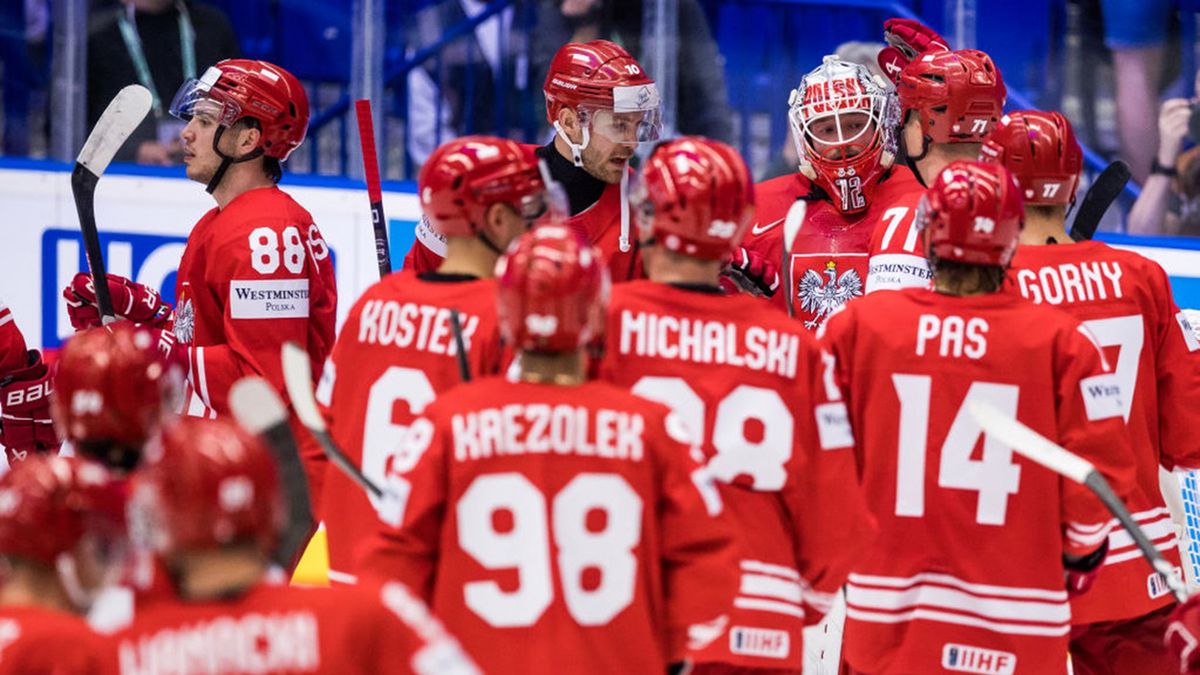 Getty Images / Foto Olimpik/NurPhoto / Na zdjęciu: hokeiści reprezentacji Polski