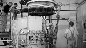 Piec do azotonasiarczania