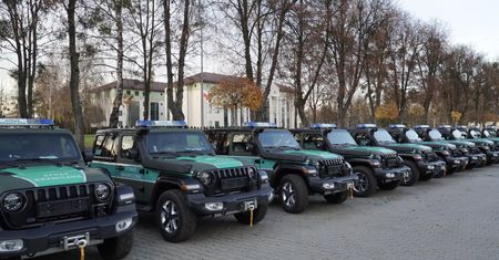 Straż graniczna kupiła nowe samochody. Kosztowały 14,5 mln złotych