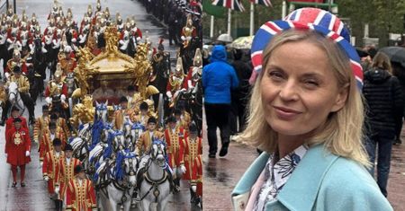Małgorzata Foremniak poleciała na koronację Karola III. Nad jednym ubolewa, ale można było to przewidzieć (ZDJĘCIA)