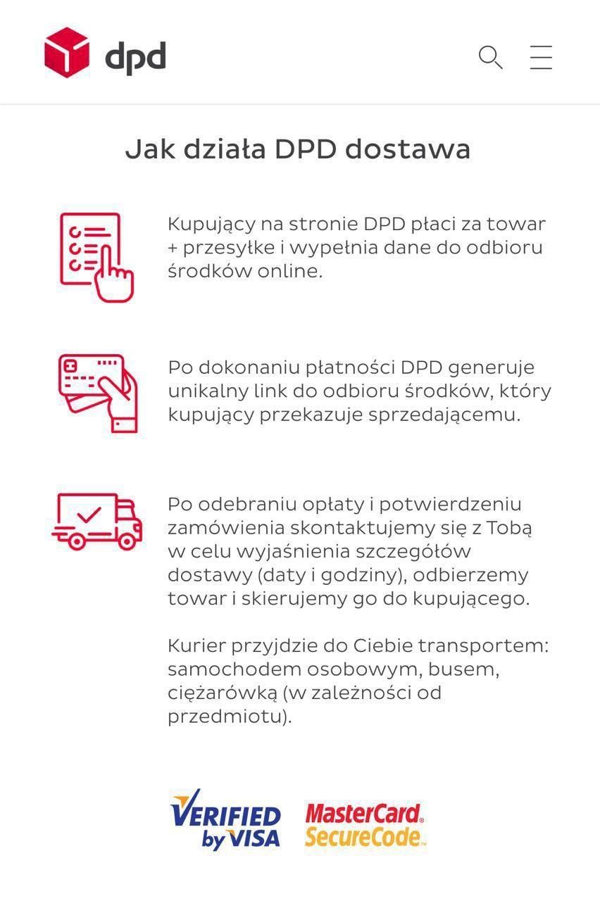 Fałszywe informacje o rzekomej "dostawie DPD" krążące po WhatsAppie