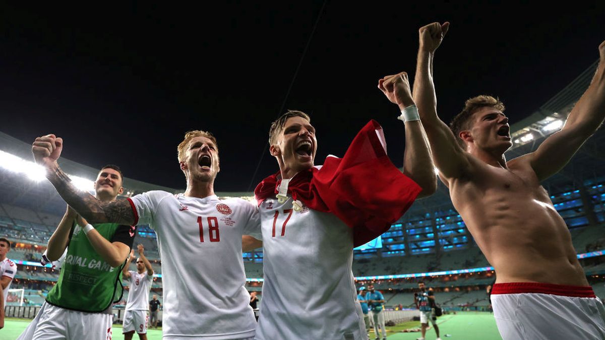 Zdjęcie okładkowe artykułu: Getty Images / Naomi Baker  / Na zdjęciu: piłkarze reprezentacji Danii