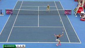 WTA w Hongkongu, finał: Mladenović wykazała się sprytem