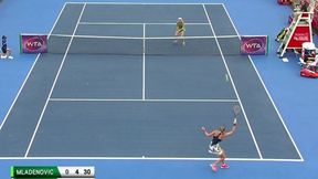 WTA w Hongkongu, finał: Mladenović wykazała się sprytem