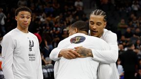 Sochan pudłował, ale pomógł Spurs
