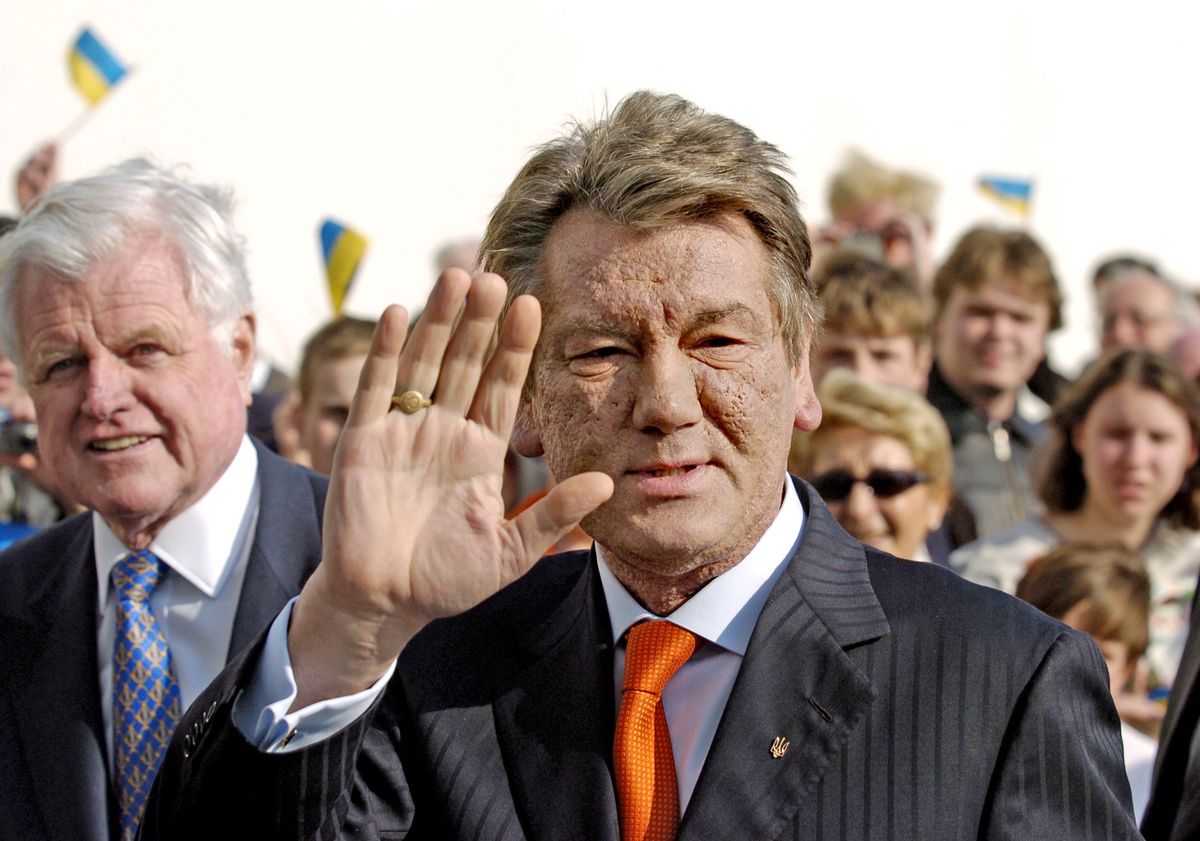 Третій президент України Віктор Ющенко (Photo by MediaNews Group/Boston Herald via Getty Images)