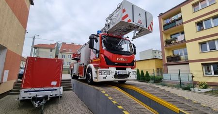 Roczny przegląd techniczny u chodzieskich strażaków