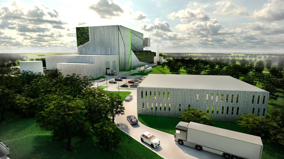 Tak może wyglądać spalarnia odpadów, której budowę planuje się w dzielnicy Zadębie