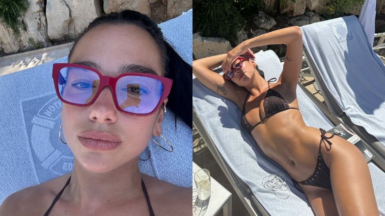 Wakacyjna Dua Lipa pręży się w bikini