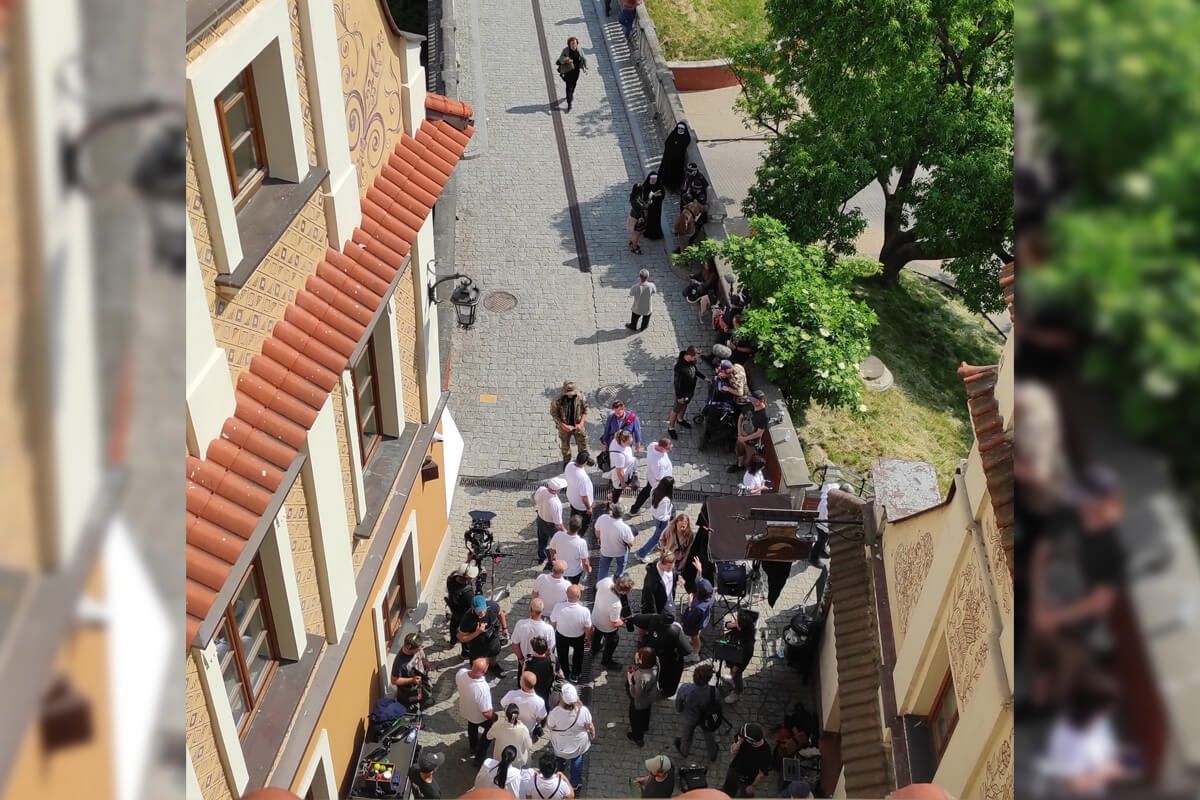 W Lublinie kręcono film z gwiazdami Hollywood