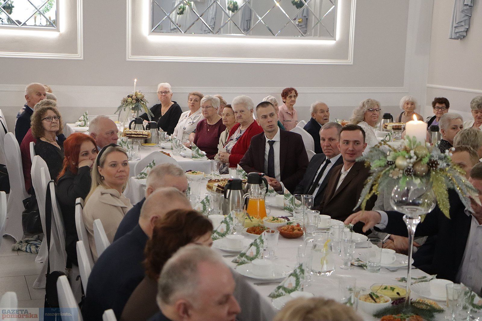 Tak wyglądało gminne spotkanie wigilijne w Wichowie, gmina Lipno, 10 grudnia 2025