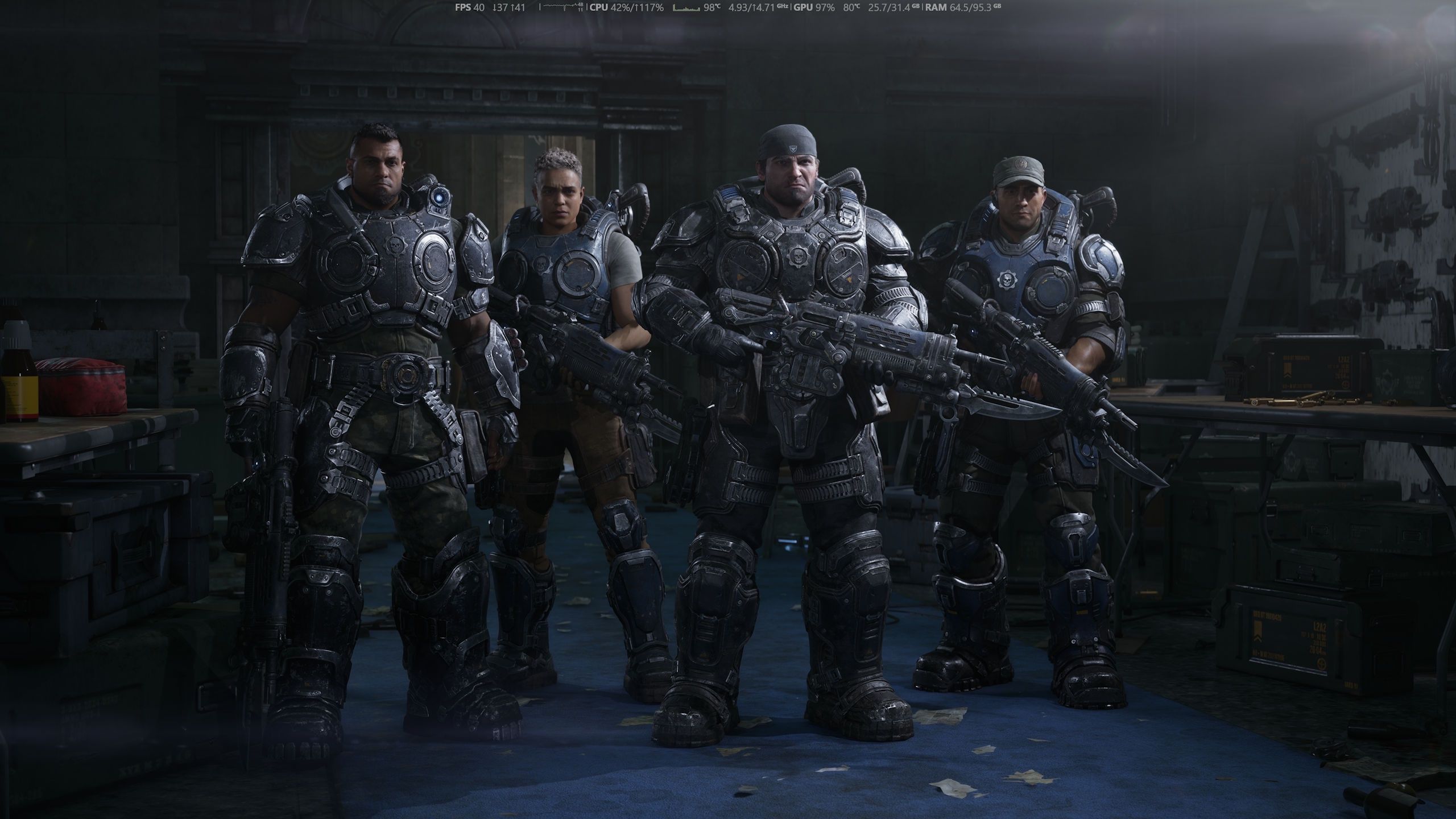 Gears of War: E-Day - postaci