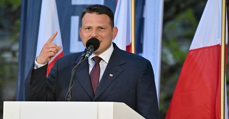 Incydent na wiecu Mentzena. Interweniowała policja