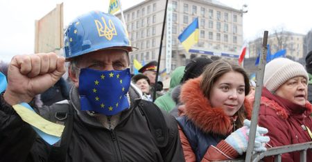 Ukraińcy chcą żyć jak ludzie w Europie