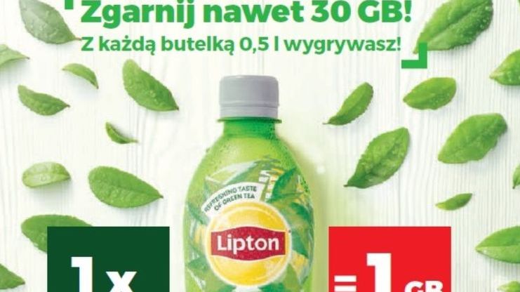Plus: darmowe pakiety pod nakrętkami Lipton Ice Tea [#wSkrócie] 1