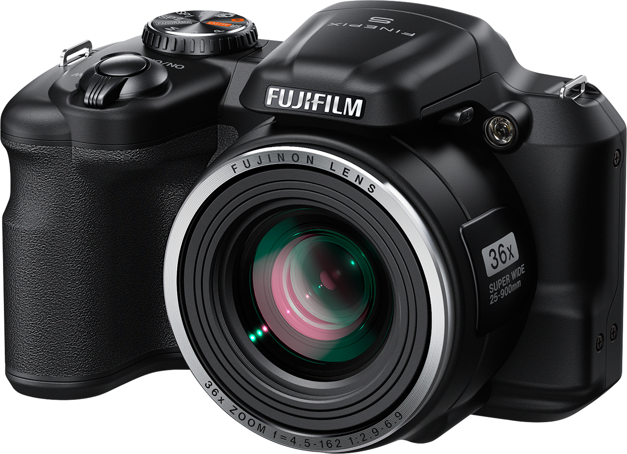 Fujifilm FinePix S8600 zasilają trzy baterie alkaliczne