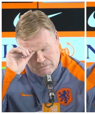 Wymowna reakcja trenera Holendrów na pytanie dotyczące kontuzji Lewandowskiego