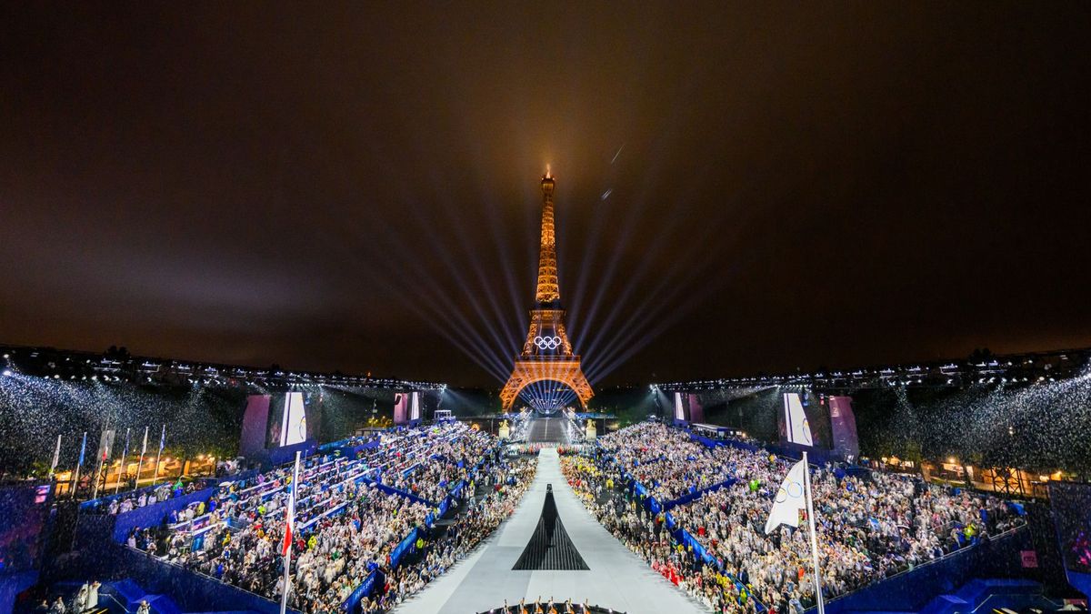 Zdjęcie okładkowe artykułu: Getty Images / Pool / Na zdjęciu: ceremonia otwarcia igrzysk w Paryżu 2024