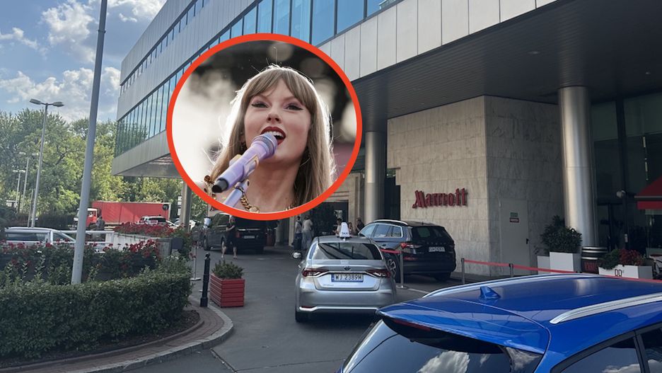Taylor Swift jest już w Warszawie. Tłumy fanów czekają na nią pod PGE Narodowy, ale pod hotel Marriott zdecydowało się przyjść niewiele osób