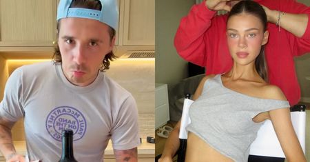 Brooklyn Beckham STAJE W OBRONIE SYLWETKI Nicoli Peltz. "NIGDY nie mów tak o mojej żonie". Nie każdy rycerz nosi zbroję?