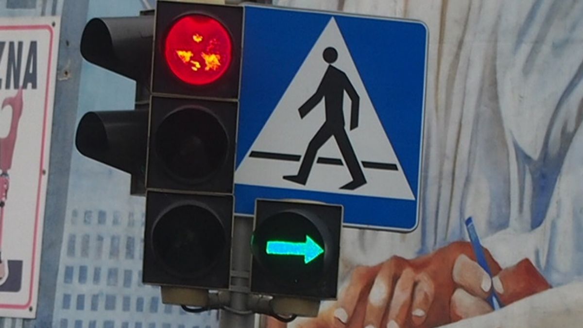 Zielona strzałka zniknie z sygnalizatorów