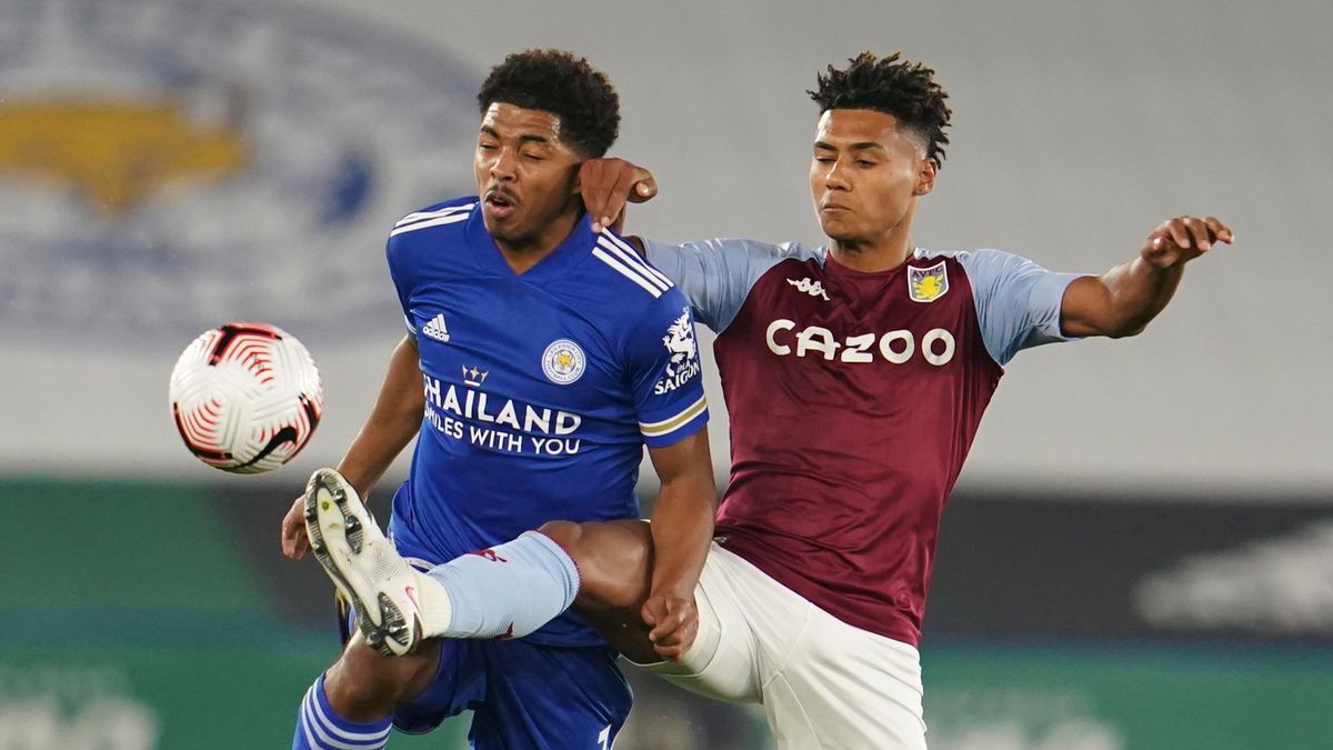 Wesley Fofana (z lewej) i Ollie Watkins (z prawej)