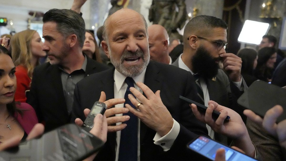 Sekretarz handlu USA Howard Lutnick rozmawiał z urzędnikami UE