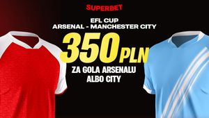 Bonus 350 zł za gola City lub Arsenalu! Odbierz Superbet kod promocyjny (22.03)