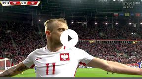 Polska - Finlandia 5:0: drugi gol Grosickiego