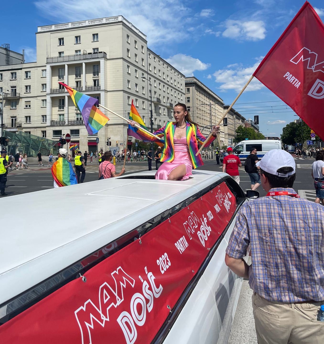 Marianna Schreiber na Paradzie Równości 