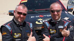 Lotto Team na finiszu Rajdu Kataru