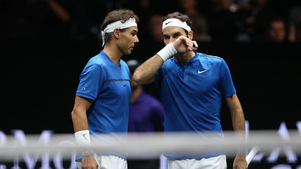 Zdjęcie okładkowe artykułu: PAP/EPA / MILAN KAMMERMAYER / Na zdjęciu: Rafael Nadal i Roger Federer