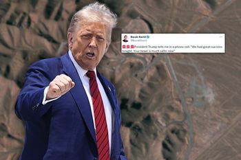 Atak USA na cele w Iranie. Reporter ujawnia, co Trump powiedział mu przez telefon