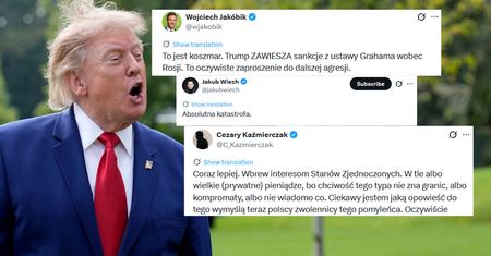 "Koszmar", "katastrofa". Burza w sieci po decyzji Trumpa