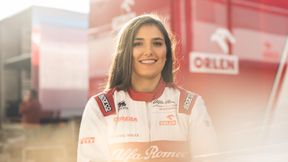 F1: Robert Kubica ma koleżankę w zespole. Tatiana Calderon nadal z Alfą Romeo