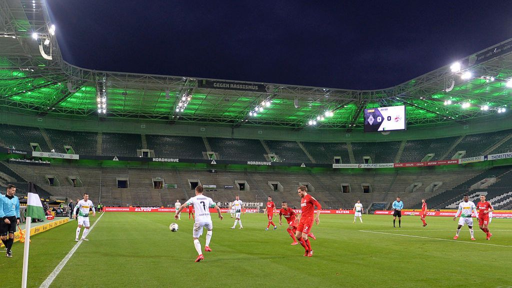 Kadr z meczu Borussia Moenchengladbach - 1 FC Koeln