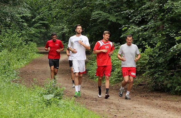 Marcin Lijewski trenuje z Wybrzeżem od początku okresu przygotowawczego (fot. facebook.com/SPRWybrzeze