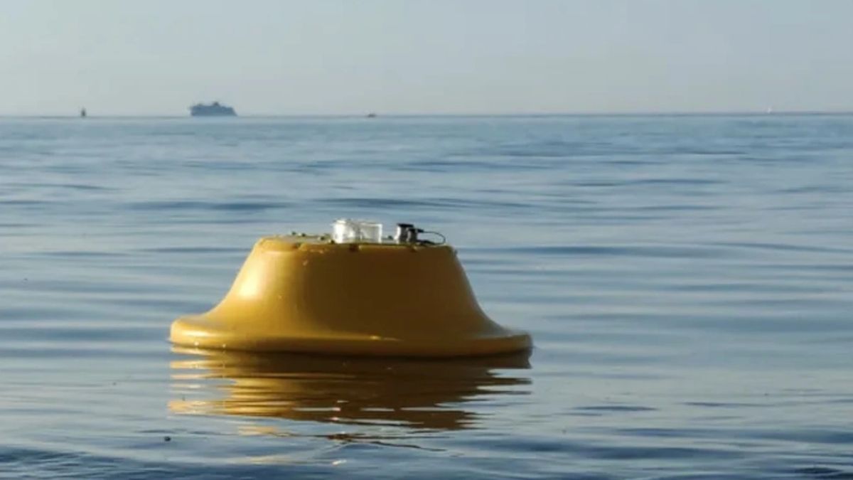 Estońska boja służąca do badań morskich