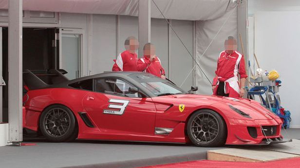Ferrari 599XX Evoluzione - zdjęcie szpiegowskie