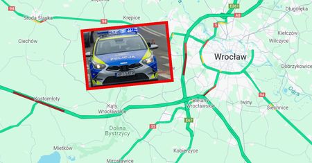 Karambol na Autostradowej Obwodnicy Wrocławia. Droga zablokowana