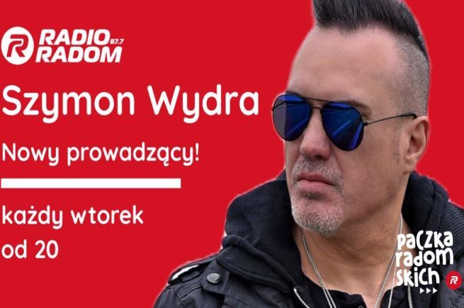 Szymon Wydra prowadzącym audycję w Radiu Radom