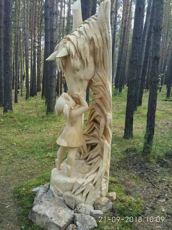 rzeźby z drewna 4