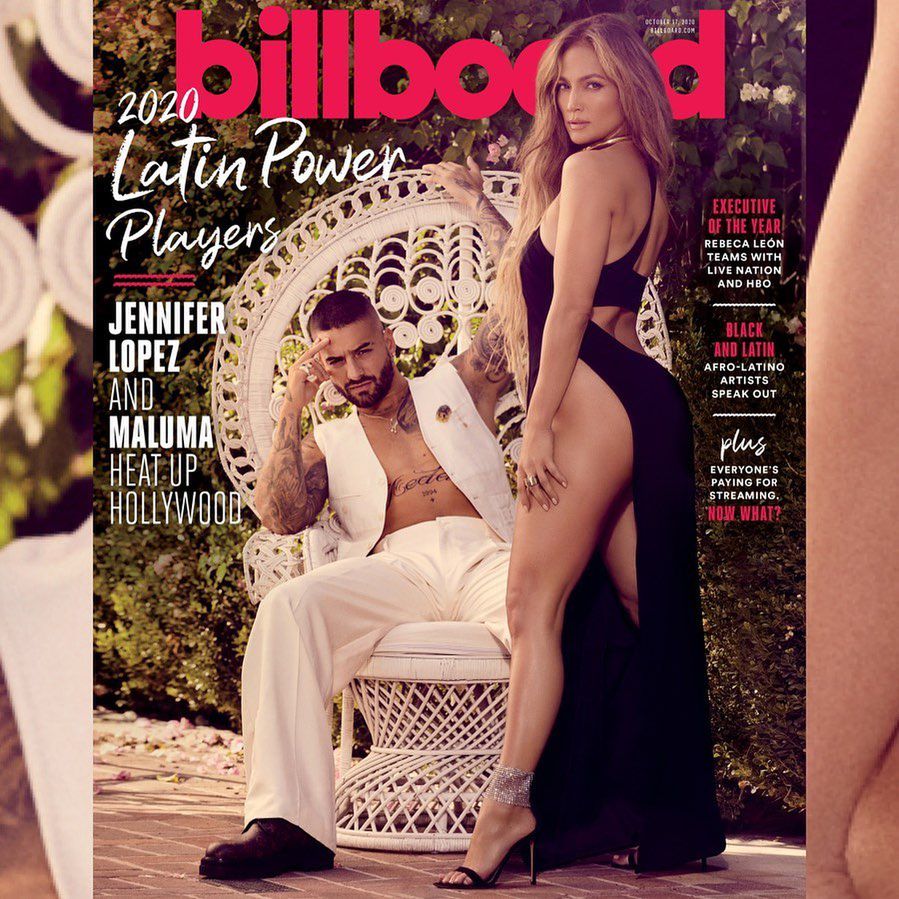 Jennifer Lopez i Maluma na okładce magazynu