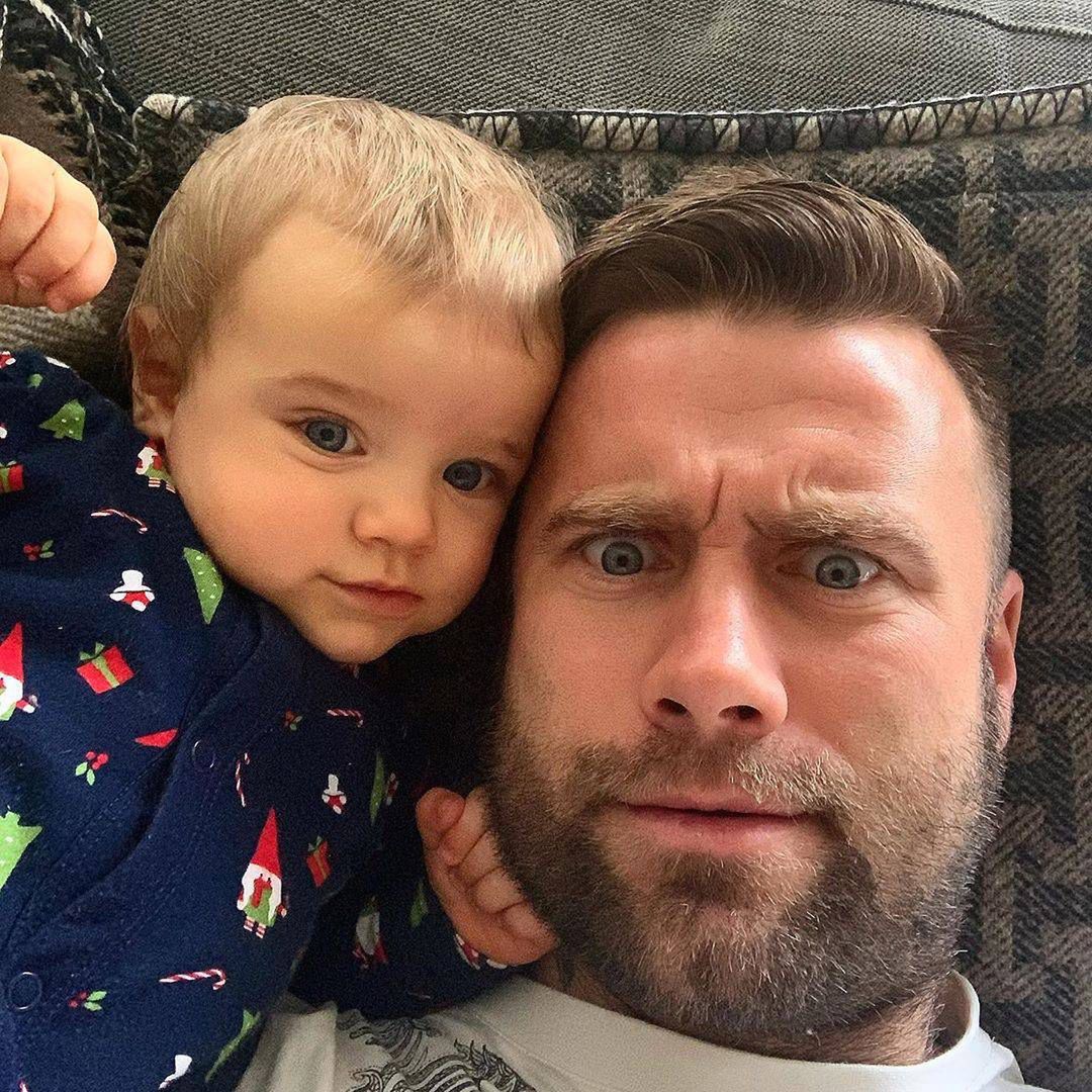 Artur Boruc z synem