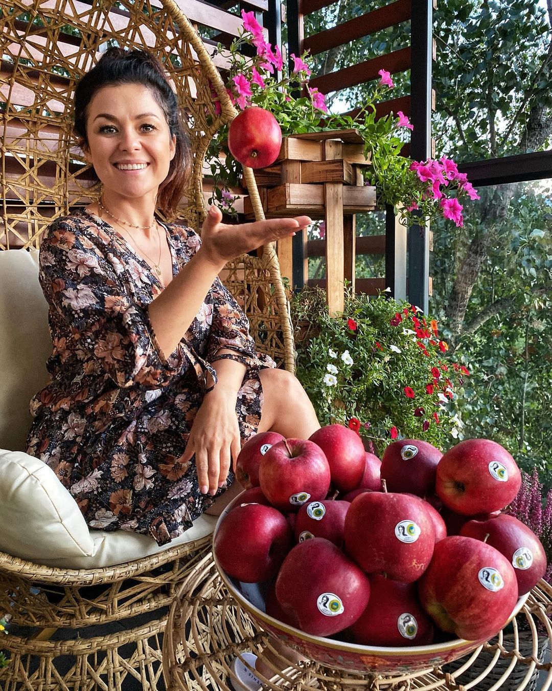 Katarzyna Cichopek - balkon