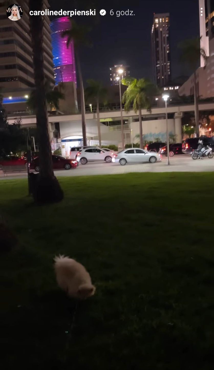 Caroline Derpieński relacjonuje życie w Miami