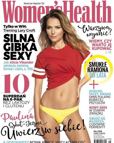 Paulina Sykut na okładce Women's Health