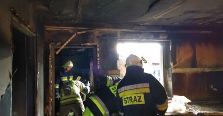 4-osobowa rodzina straciła dach nad głową