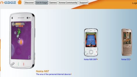 Nokia N97, N86 8GB i E52 z obsługą N-Gage 1