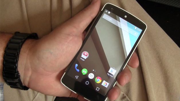 Android L na wideo 1